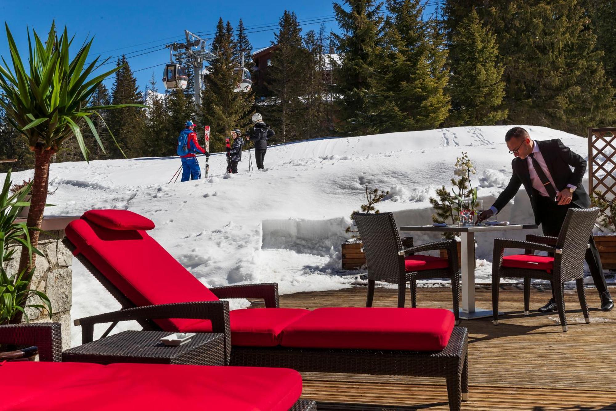 Hotel Le Palace Des Neiges Courchevel Exteriör bild