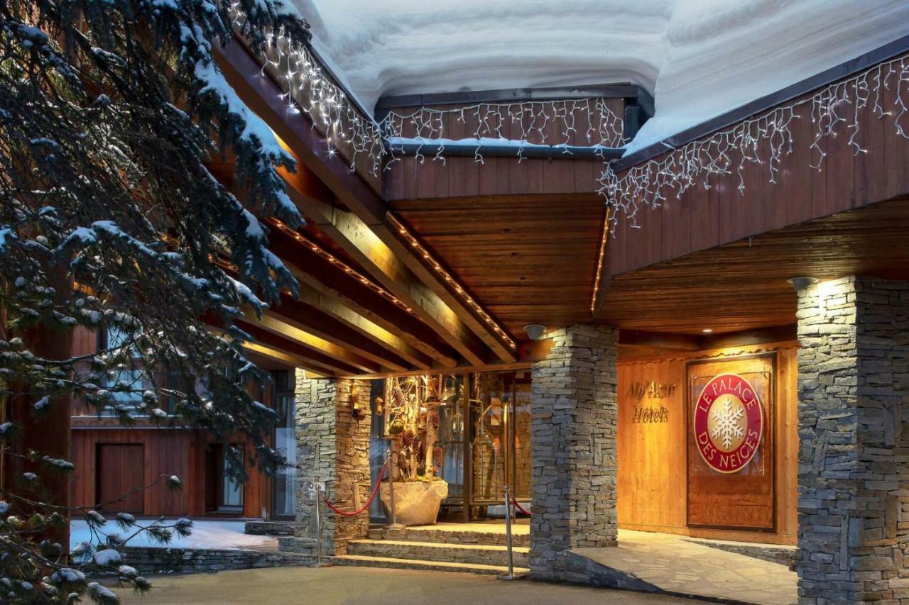 Hotel Le Palace Des Neiges Courchevel Exteriör bild